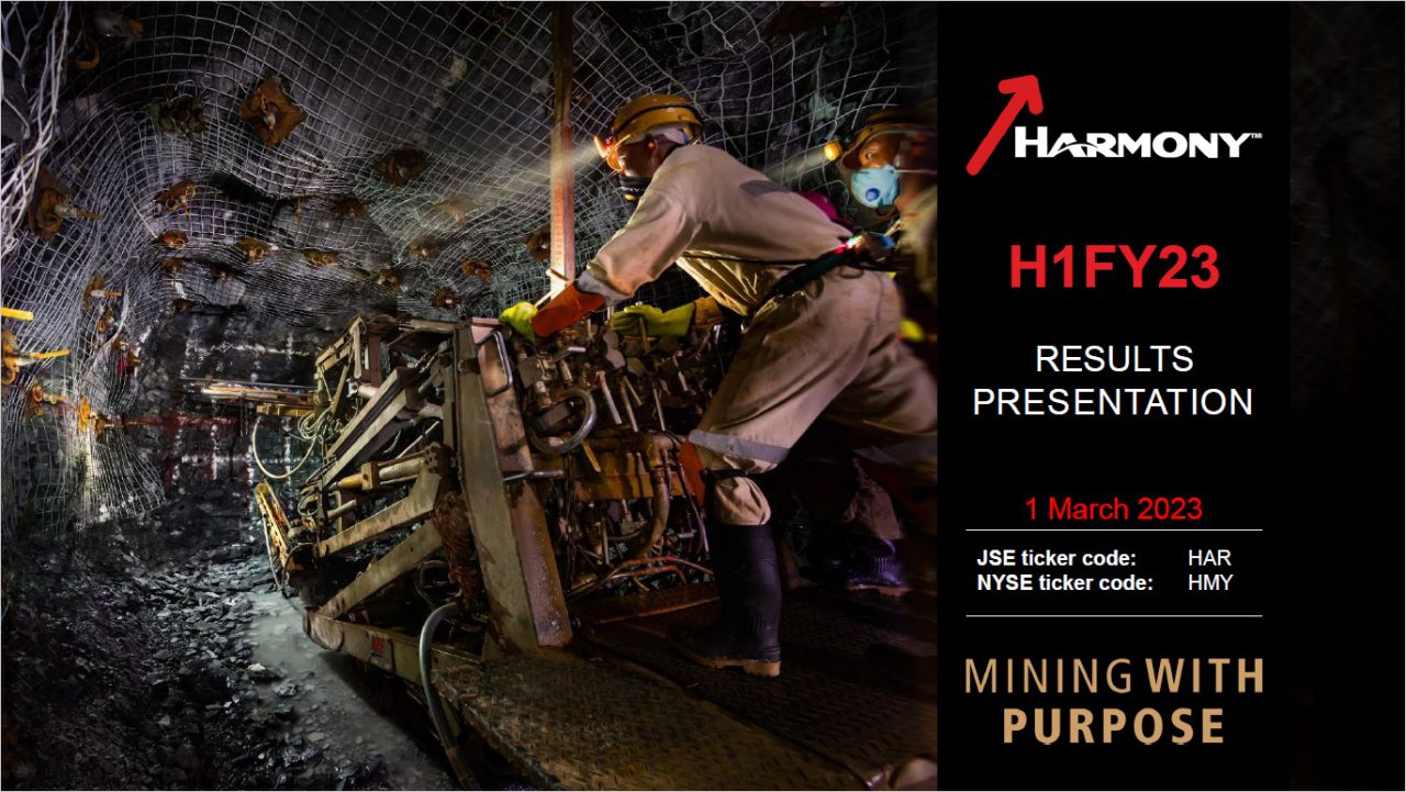 Home | Harmony Gold Mining Company Limited